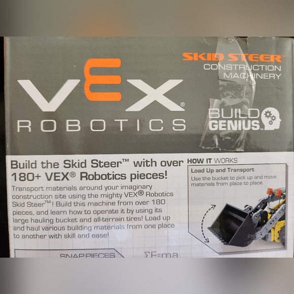 NEW STEM Kit Robot Toy Bucket Truck Construction Bulldozer - Picture 2 of 4